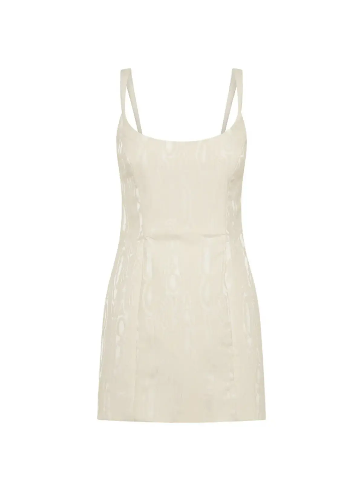 Camilla & Marc Malla Mini Dress in Cream Size AU 10 - Image 4