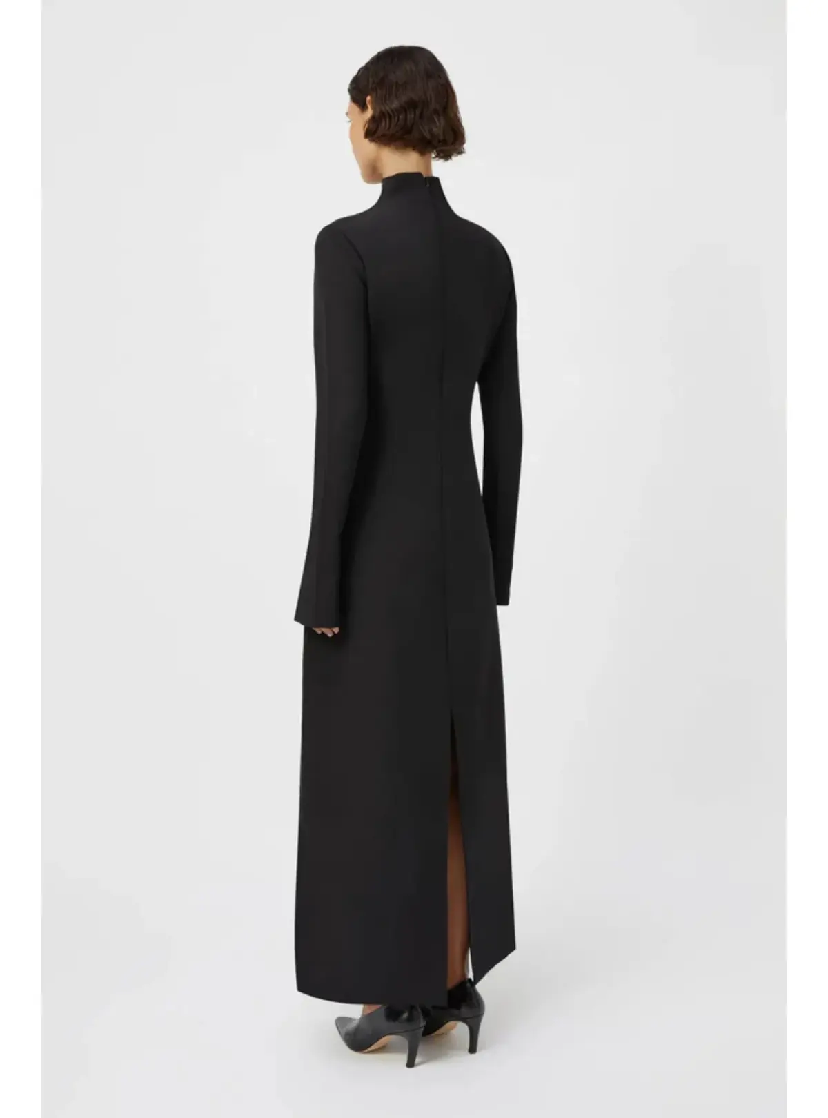 Camilla and Marc Tenera Cocoon Maxi Dress in Black Size AU 8  - Image 3