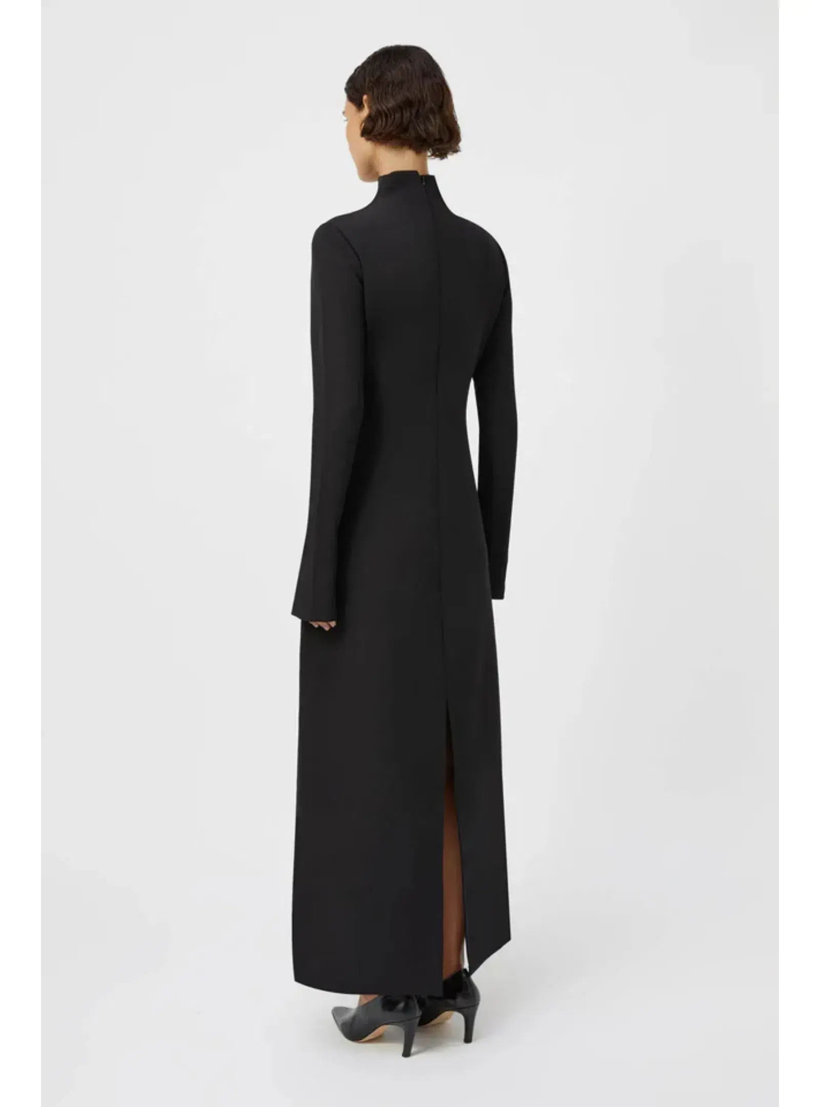 Camilla and Marc Tenera Cocoon Maxi Dress in Black Size AU 8  - Image 3