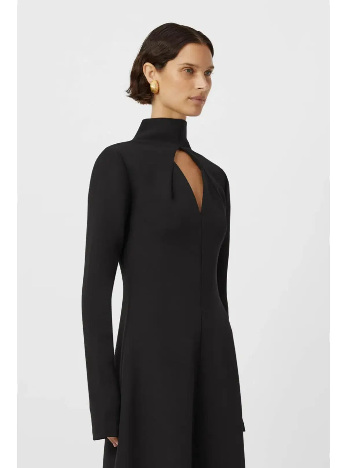 Camilla and Marc Tenera Cocoon Maxi Dress in Black Size AU 8  - Image 2