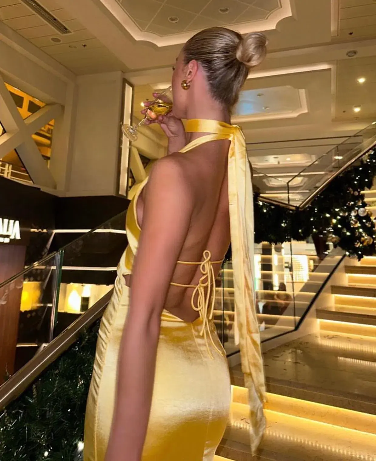 I am Delilah Margot Maxi Dress in Daffodil Size XS / AU 6 - Image 2