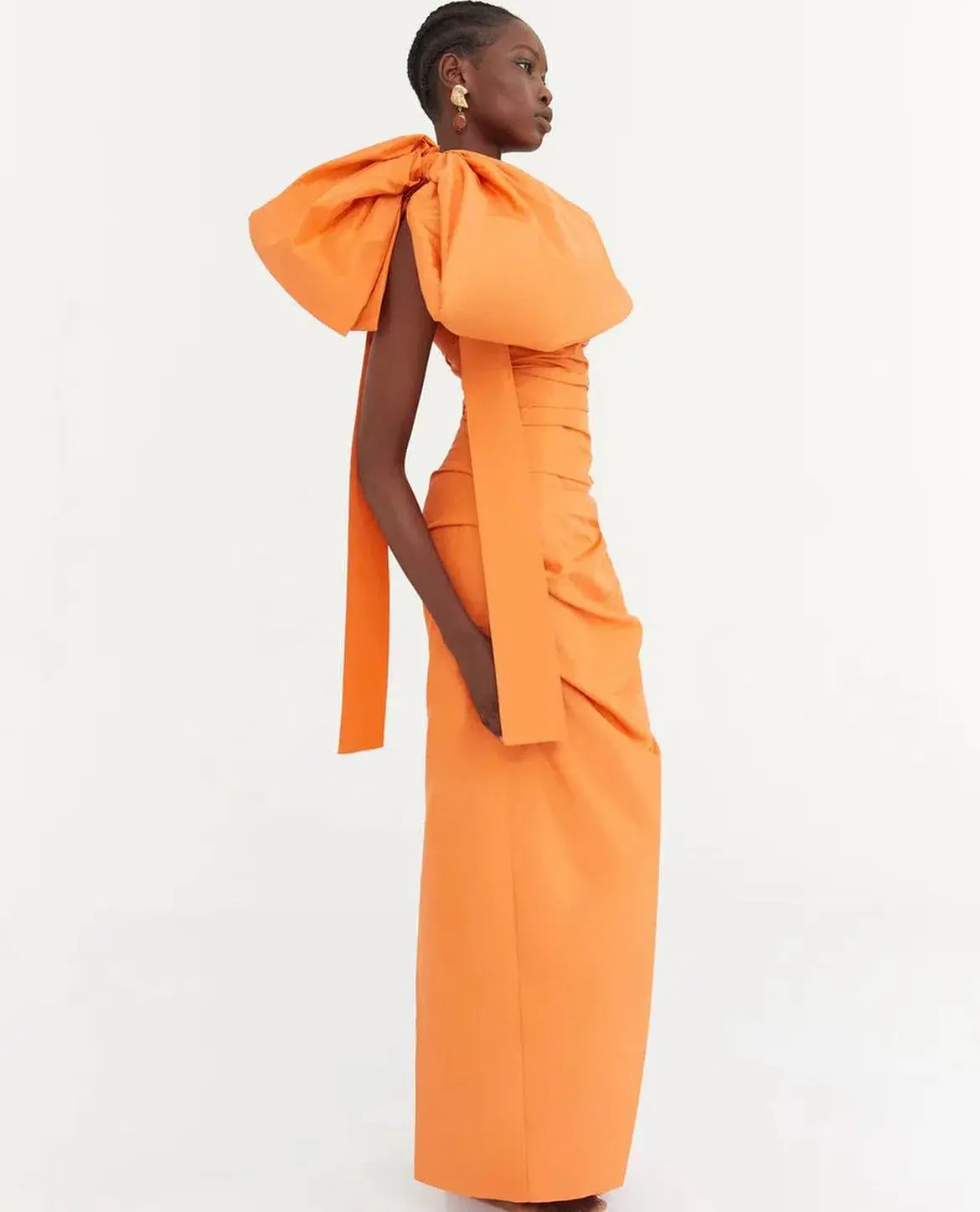 Sir The Label Victoria Gown Orange Size 3 / AU 12 - Image 5