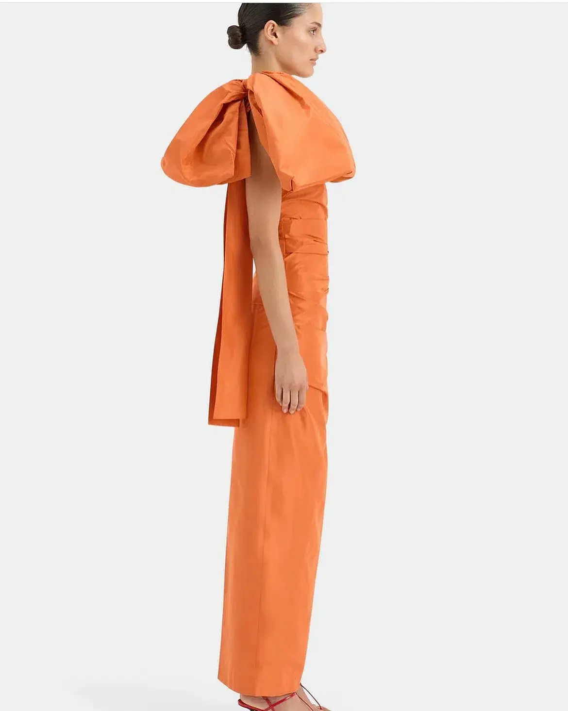 Sir The Label Victoria Gown Orange Size 3 / AU 12 - Image 2