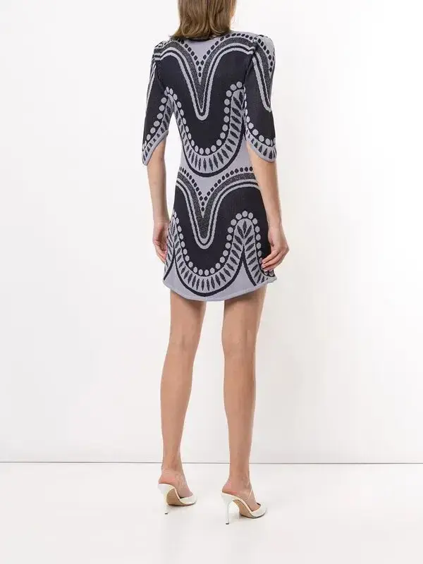 Alice Mccall Windswept Mini Dress Purple Size 6 for rent on The Volte - main image