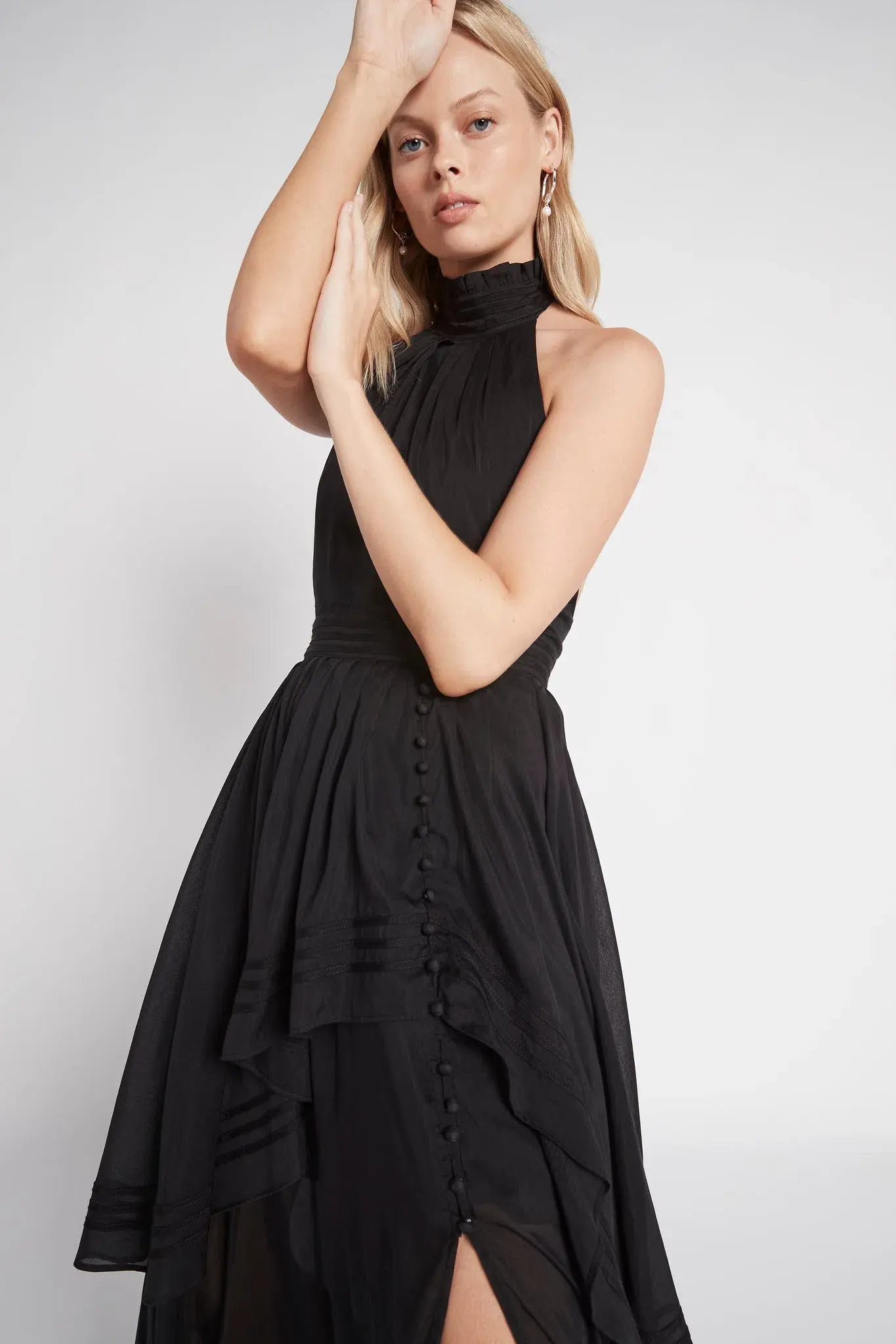 Aje Bungalow Sienna Dress Black Size 4  - Image 4
