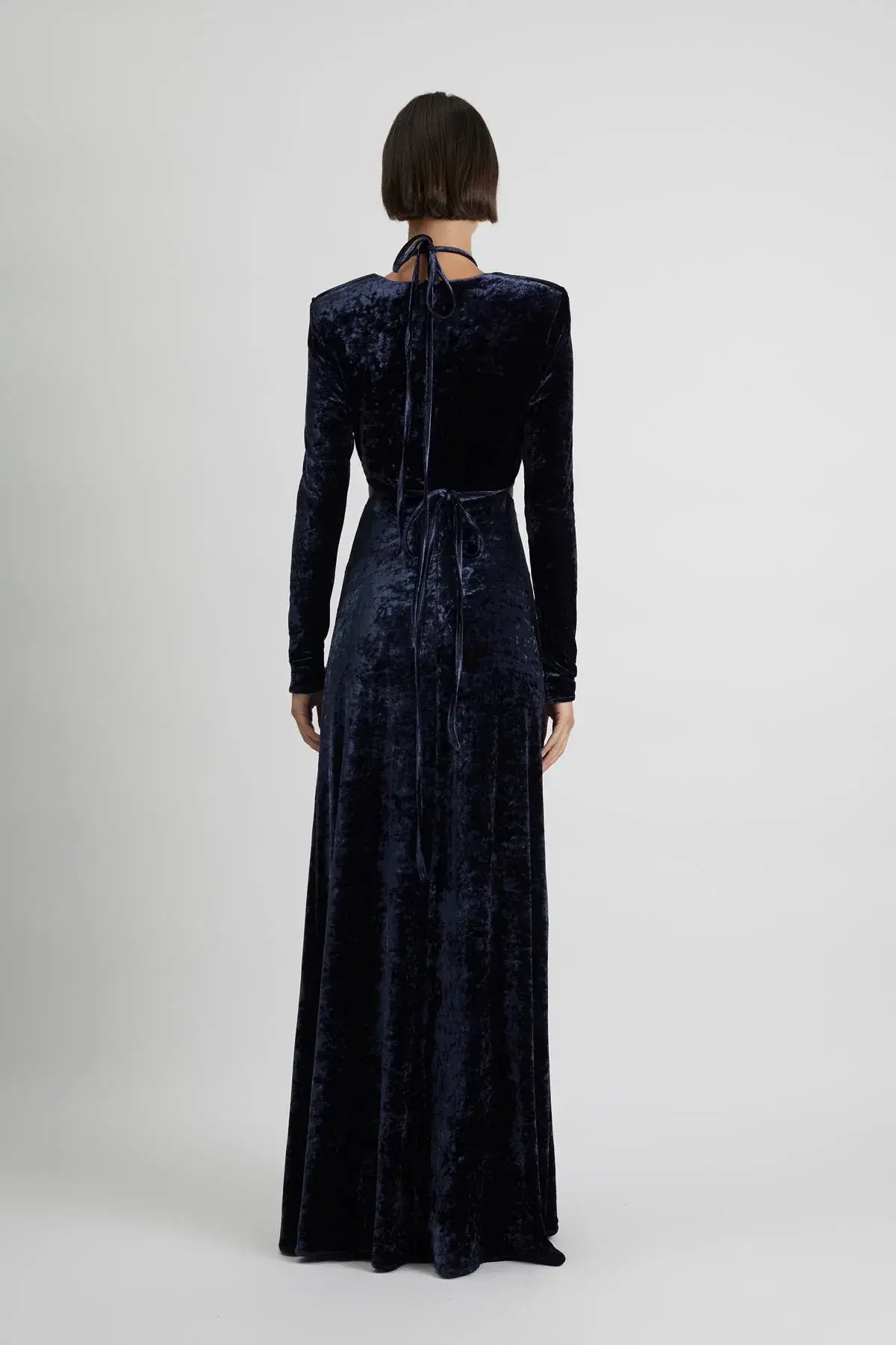 Camilla and Marc Brooks Maxi Dress Navy Size 10 - Image 3