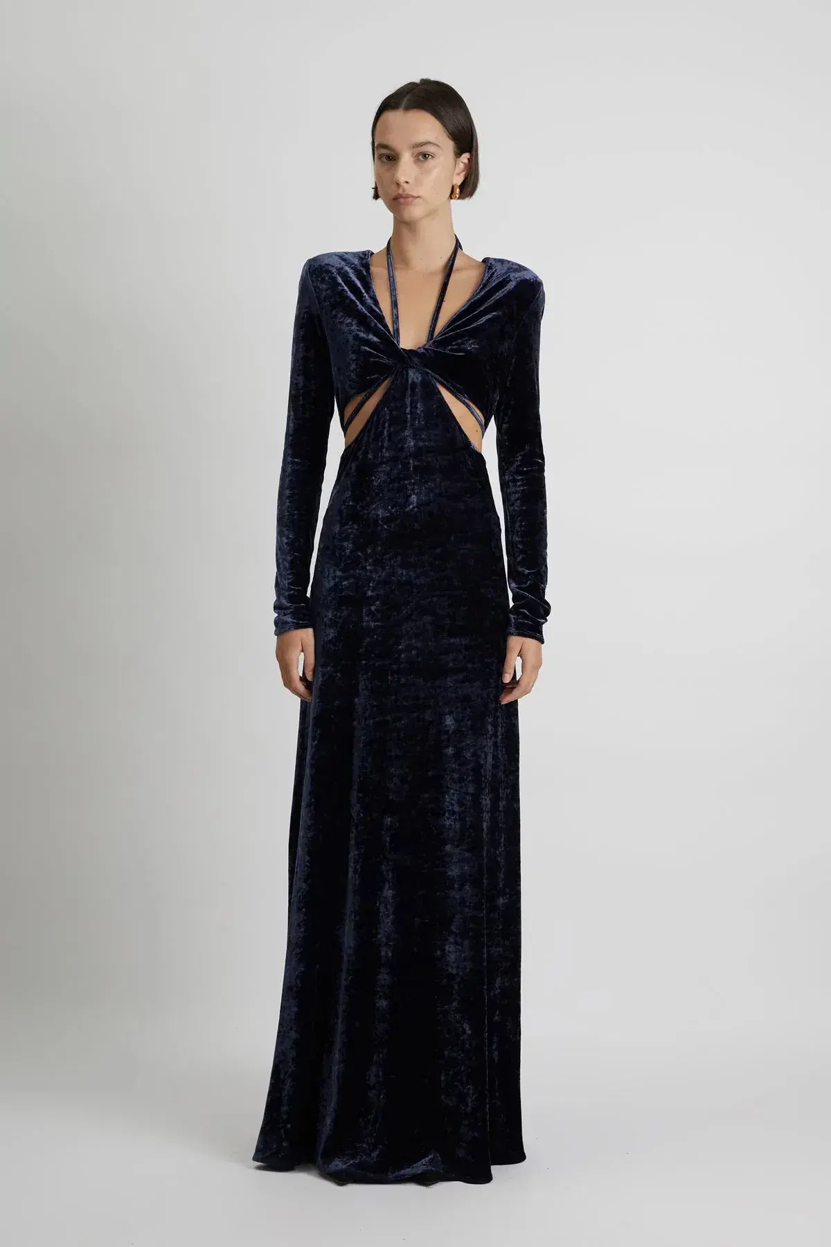Camilla and Marc Brooks Maxi Dress Navy Size 10 - Image 1