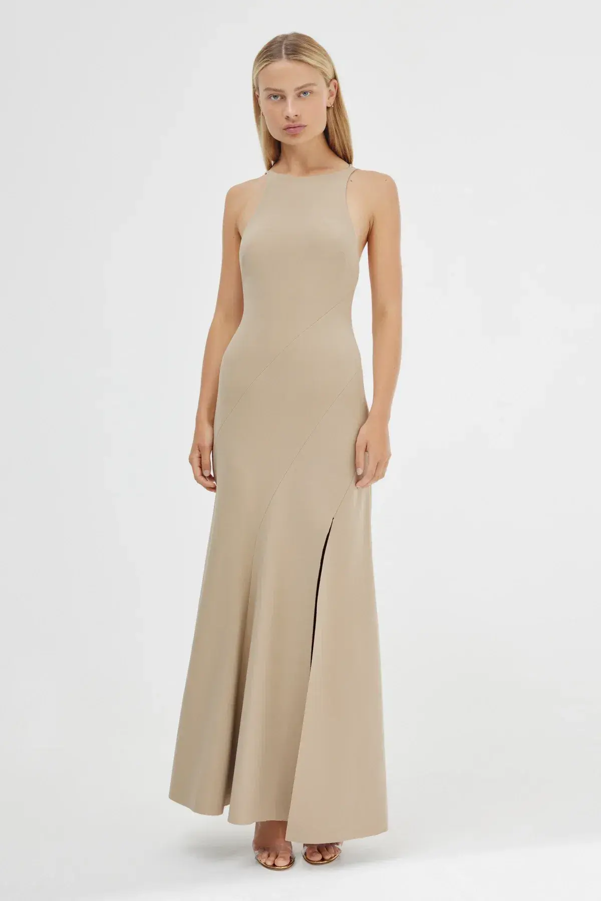 Significant Other Aisling Backless Dress in Latte Size 10 - Image 1