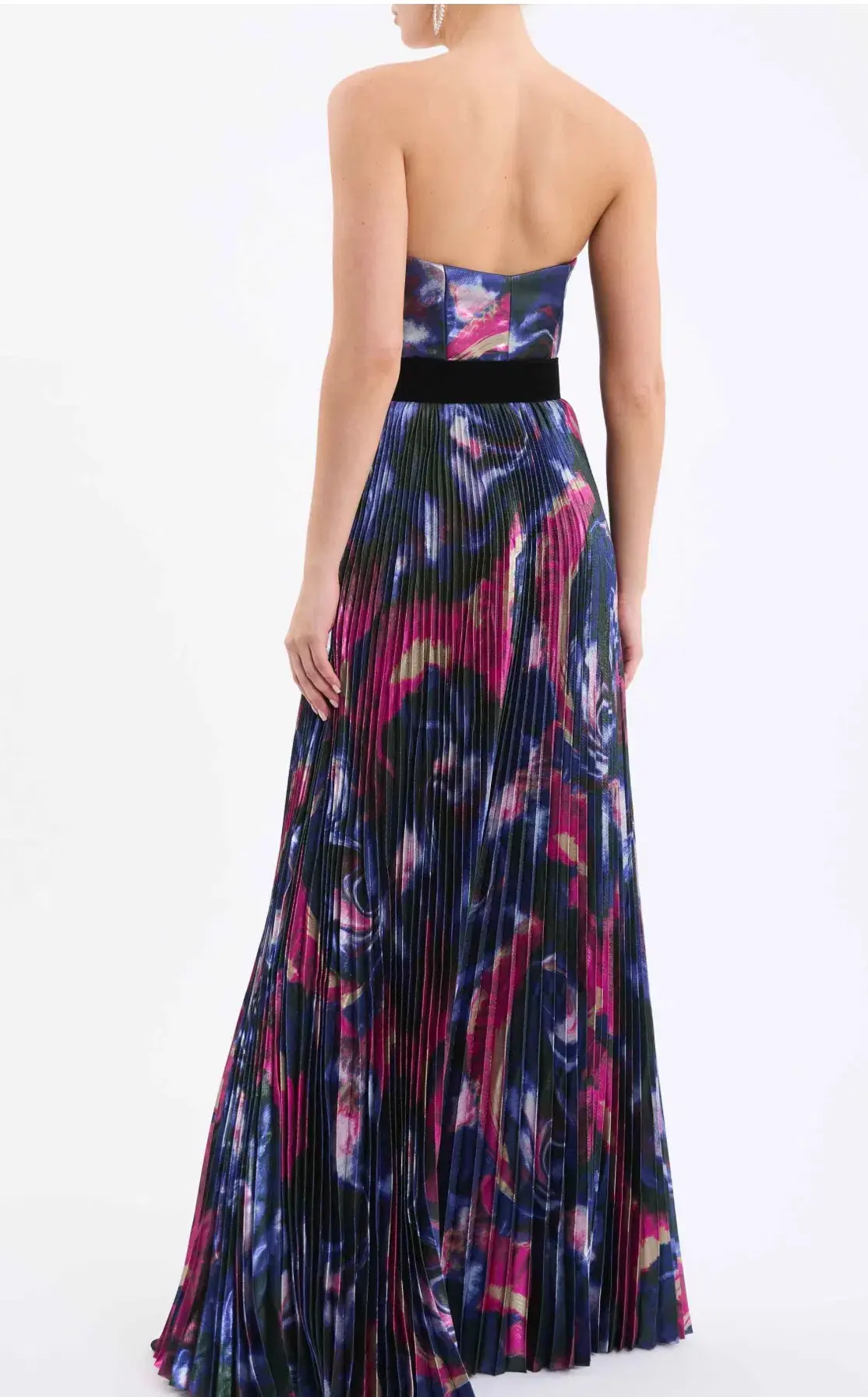 Rebecca Vallance Marlee Gown Print Size 12 - Image 4