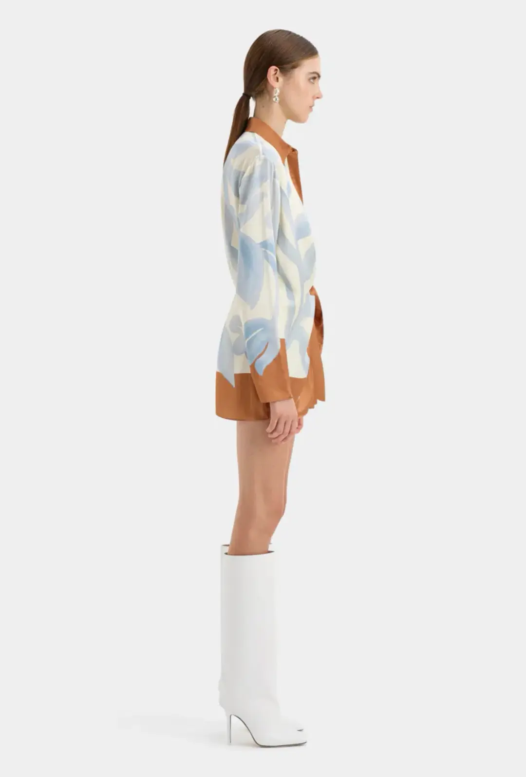 Sir The Label Sorrento Shirt Dress Multi Size 8  for rent on The Volte - main image