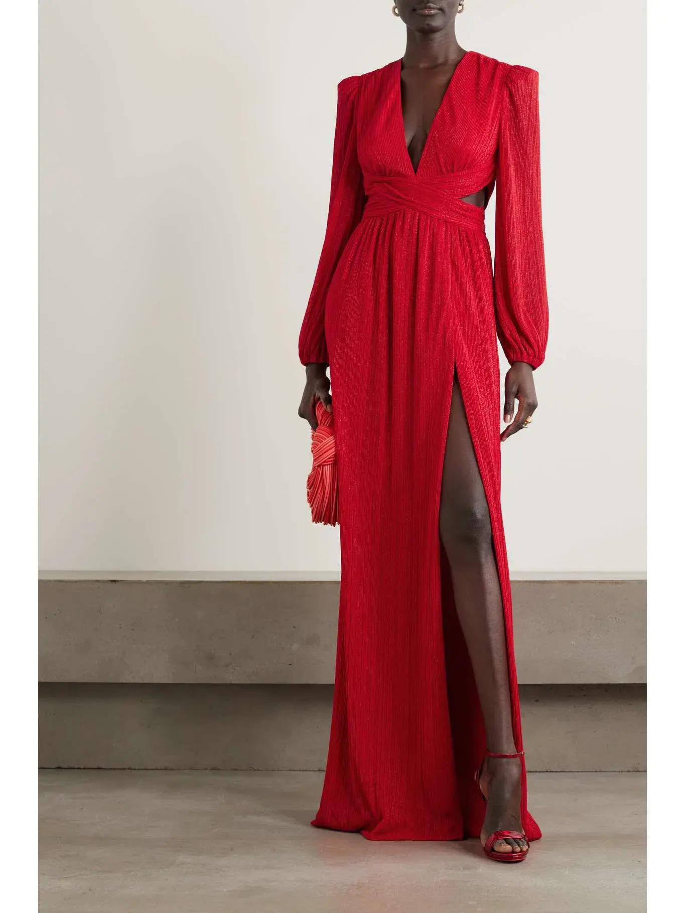 Rebecca Vallance Samantha Gown Red Size AU 4 - Image 1