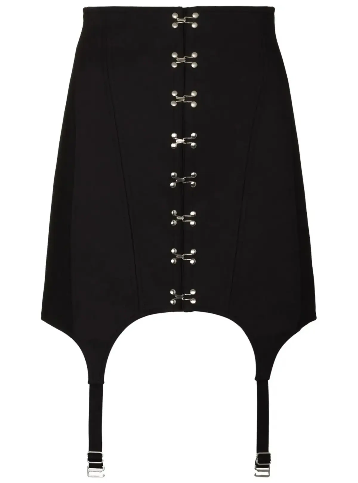 Dion Lee Garter Skirt Black Size 8 - Image 2