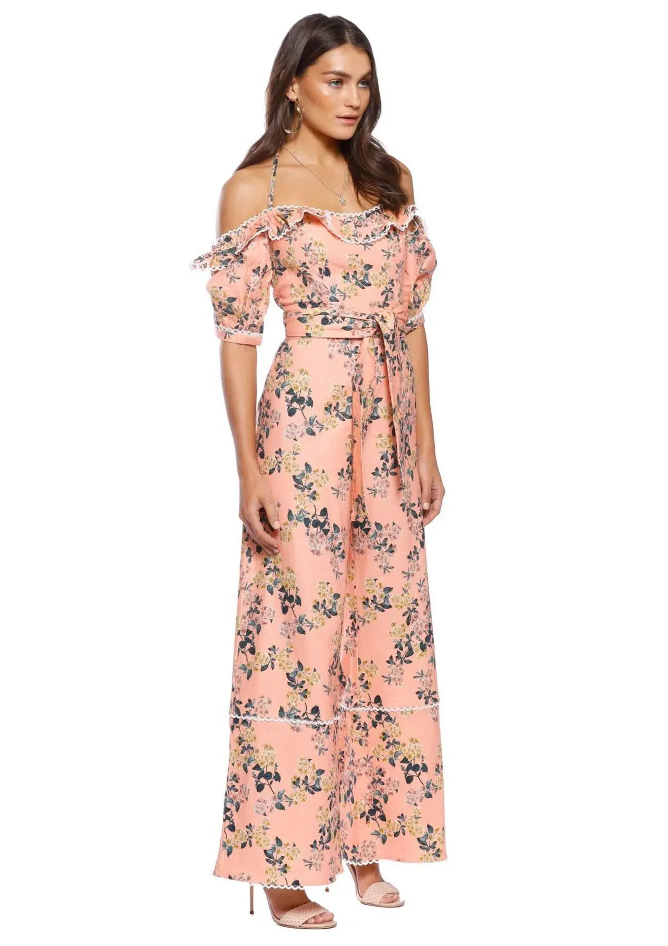 Pasduchas Momento Pantsuit Floral Size 6 - Image 1