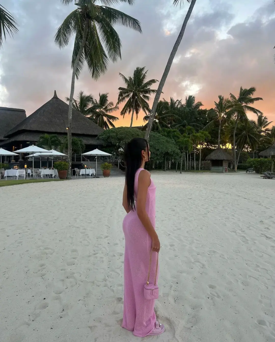 I am Delilah Giselle Maxi Dress Pink Size XS / AU 6 for rent on The Volte - main image