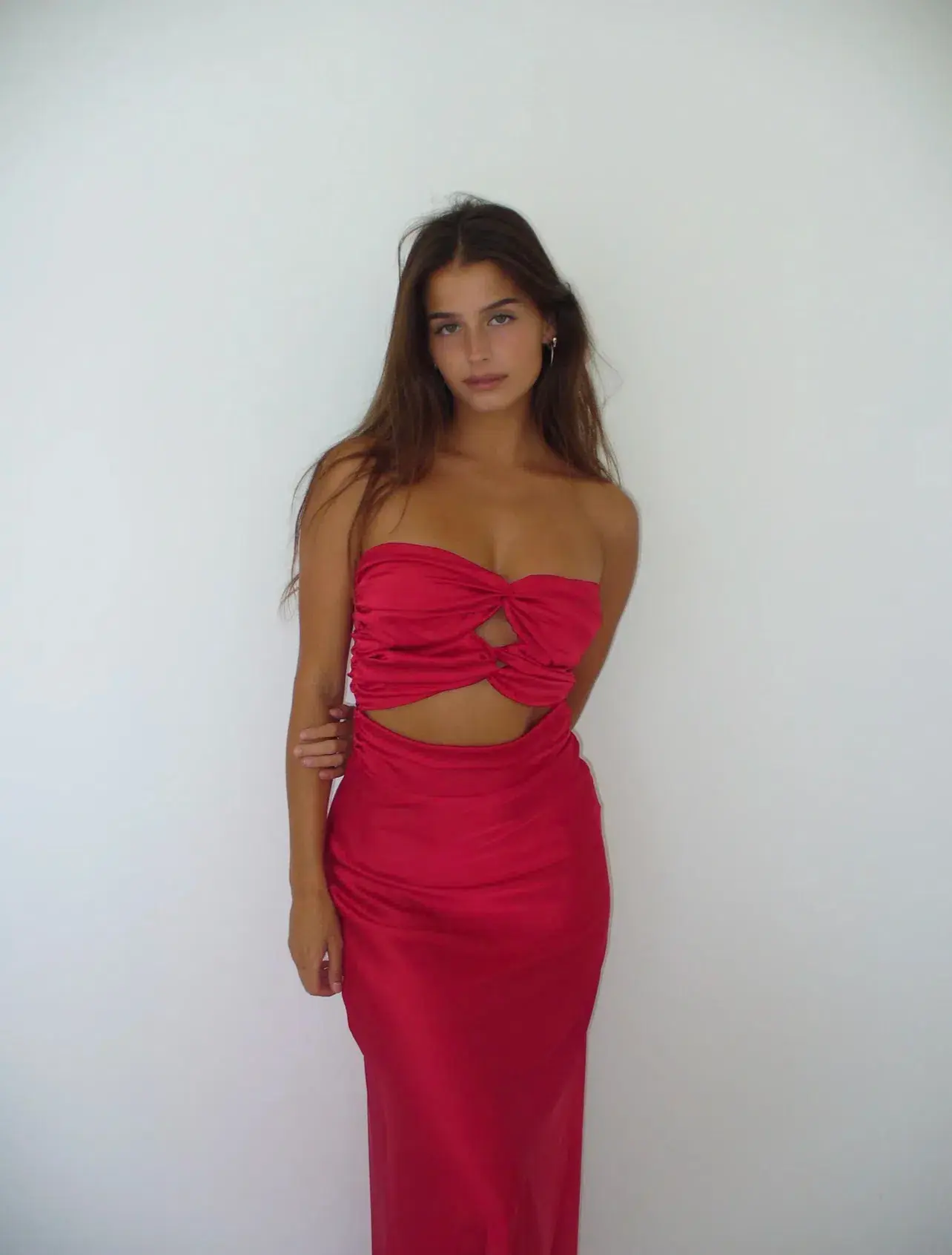 HNTR the Label Inka Gown Wine Size XS / AU 6 - Image 4