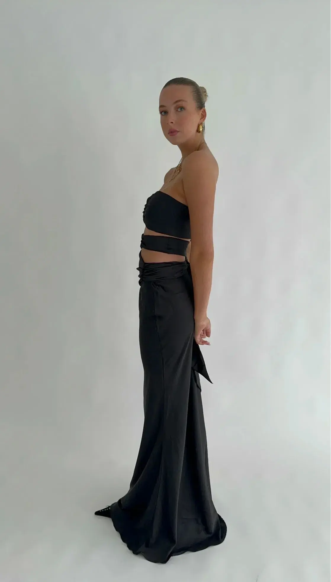 HNTR the Label Sloane Top and Skirt Set Onyx Size XS / AU 6 - Image 2