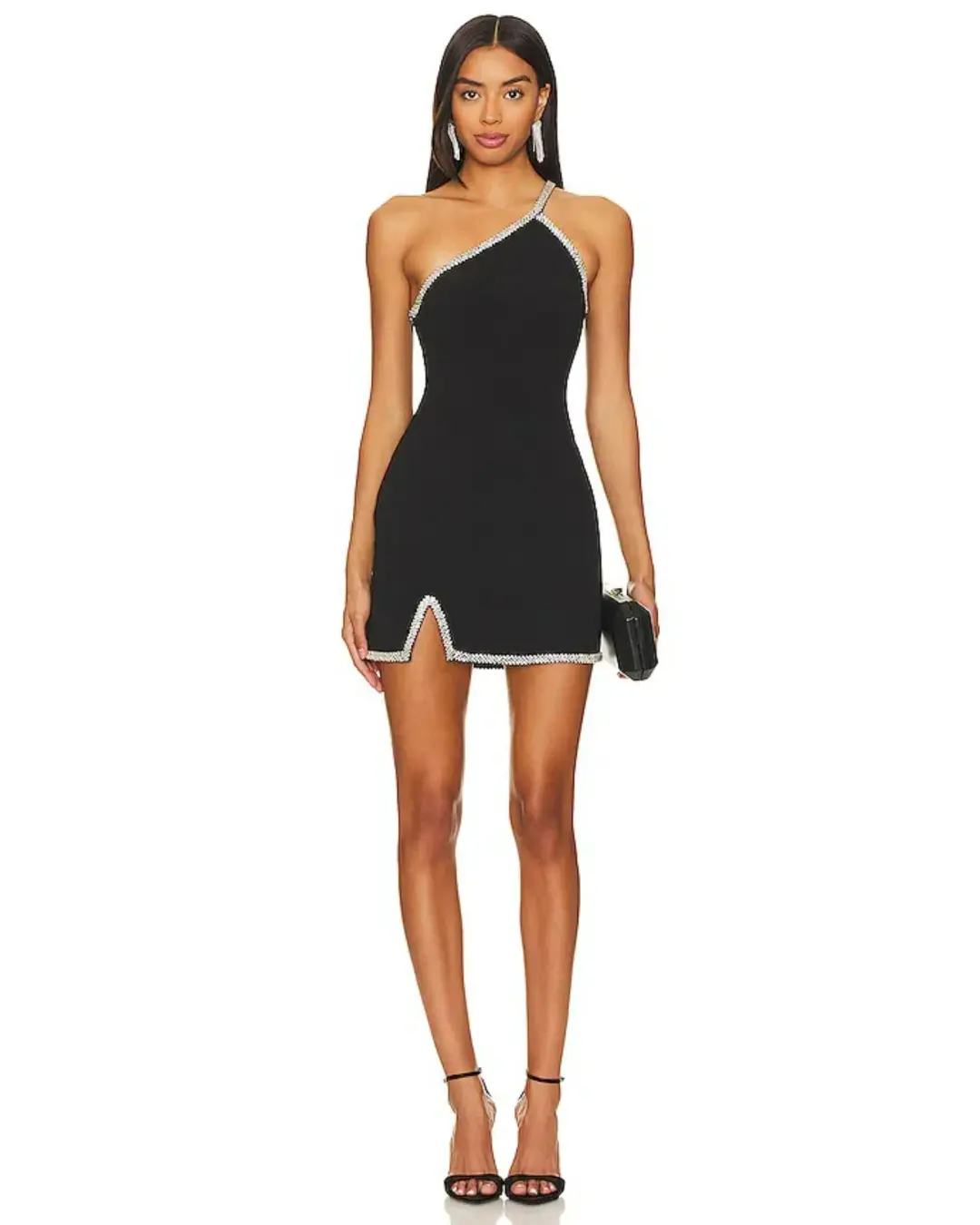 Lovers + Friends Cosette Mini Dress Black Size AU 10 for rent on The Volte - main image