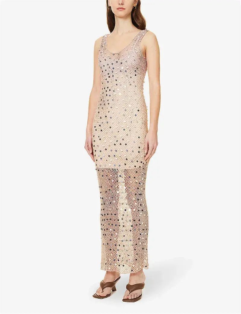 Bec & Bridge Siren Midi Dress Multi Size AU 10  - Image 1