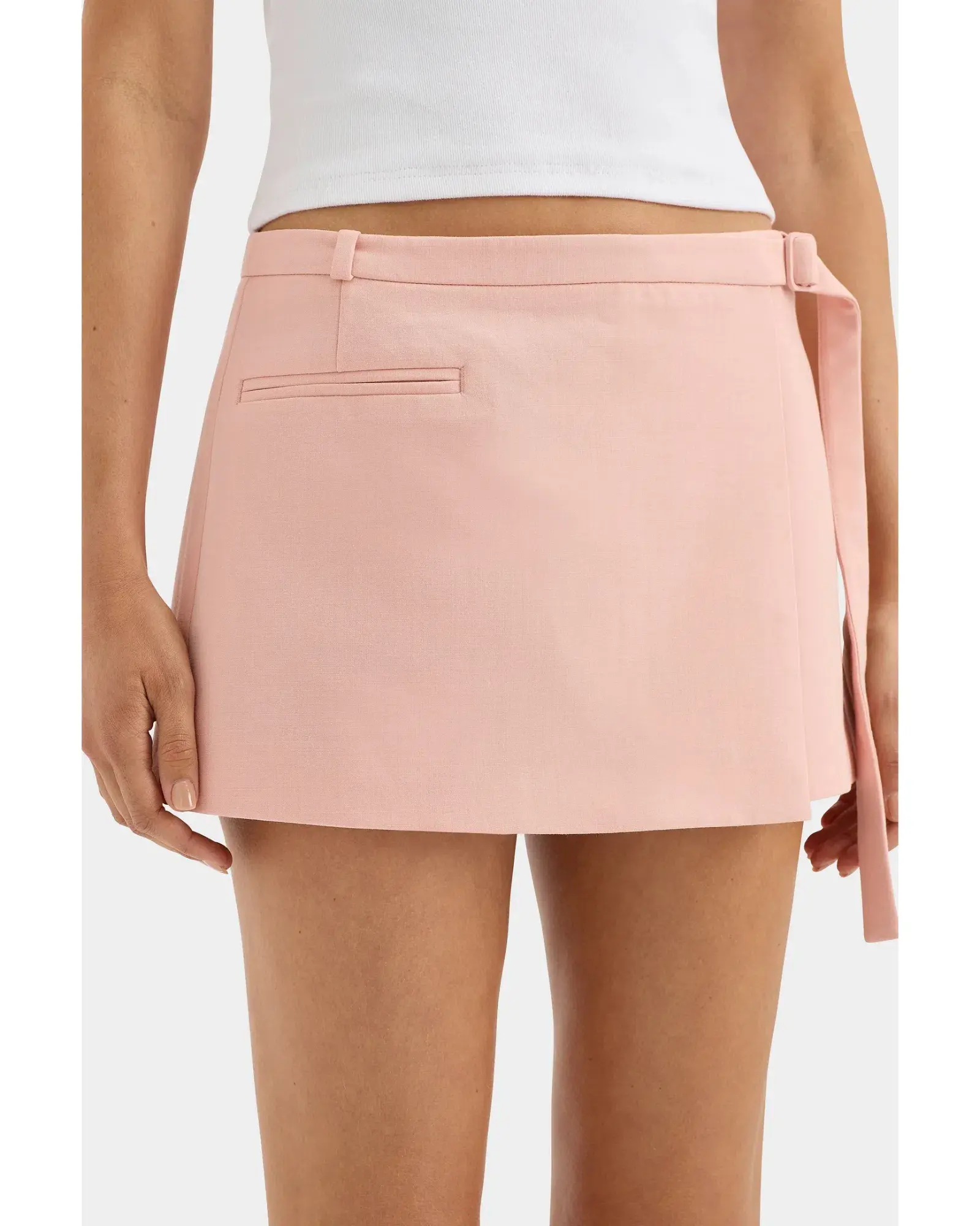Sir The Label Dario Mini Skirt Pink Size 0 / AU 6 - Image 4