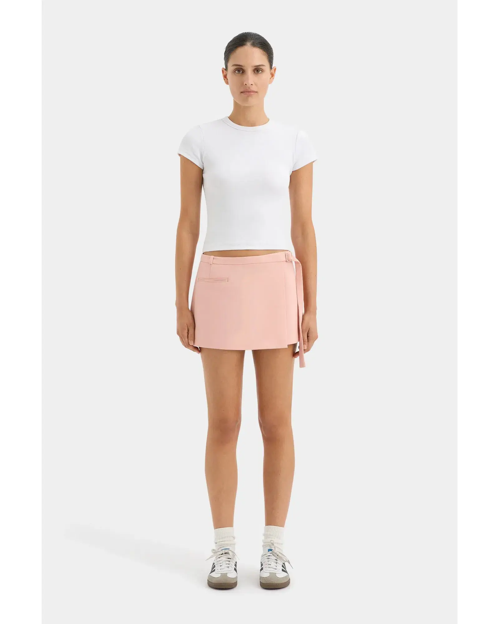 Sir The Label Dario Mini Skirt Pink Size 0 / AU 6 - Image 1