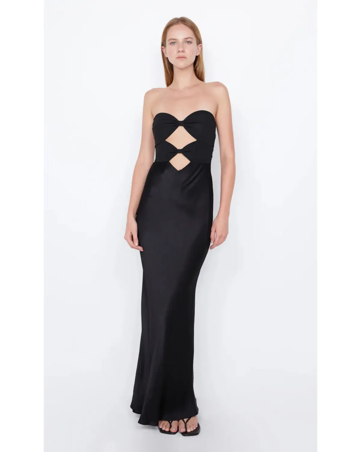 Bec & Bridge Halle Strapless Dress In Black Size S / AU 8 - Image 1