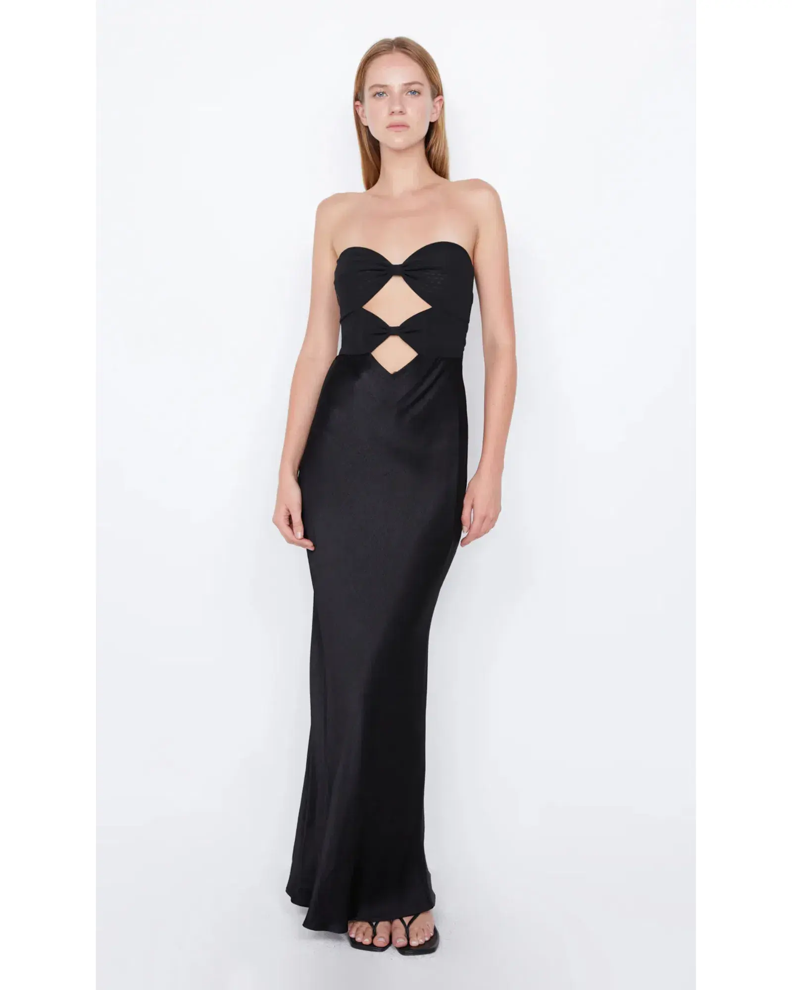 Bec & Bridge Halle Strapless Dress In Black Size S / AU 8 - Image 1