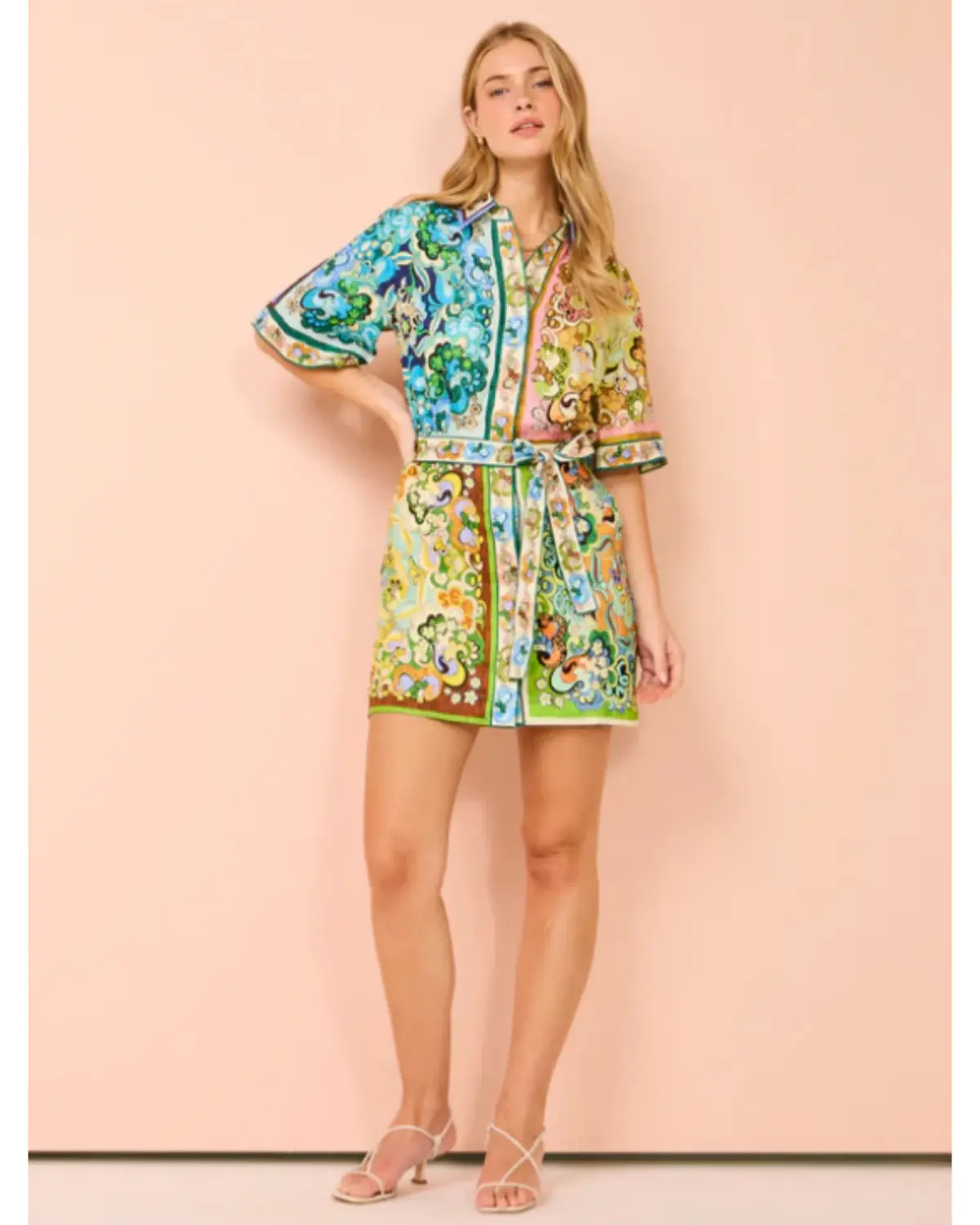 Alemais Dreamer Mini Dress Multi Size AU 12  - Image 1