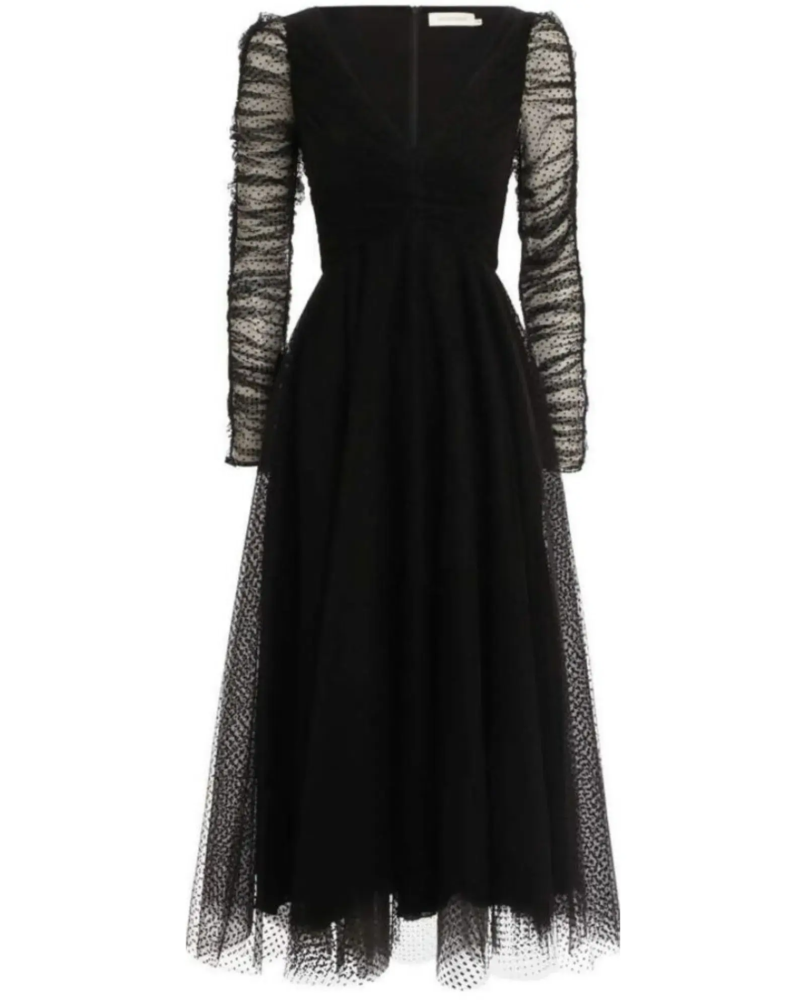Zimmermann Espionage Ballet Tulle Midi Dress Black Size 2 / AU 12 - Image 3