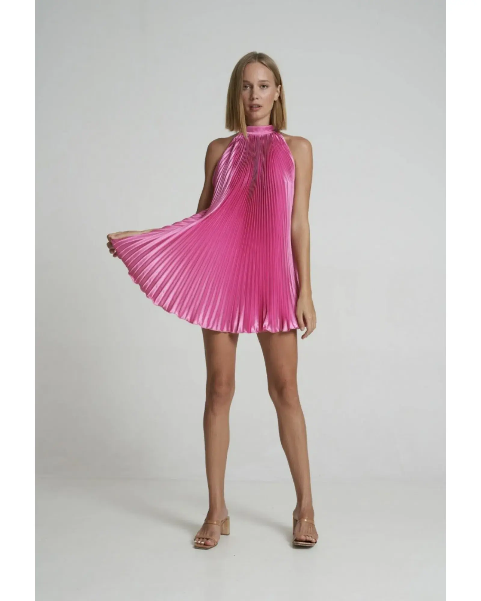 L'idee Amour Mini Dress Rose Size AU 8 - Image 1