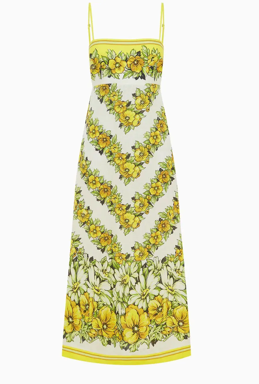 Alemais Gisela Midi Daydress Multi Floral Size 10 - Image 5