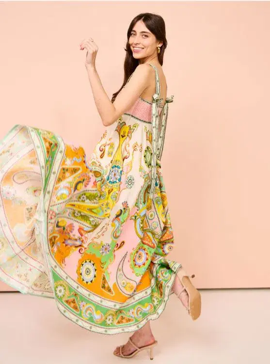 Alemais Pinball Sundress Multi Size 14 - Image 4