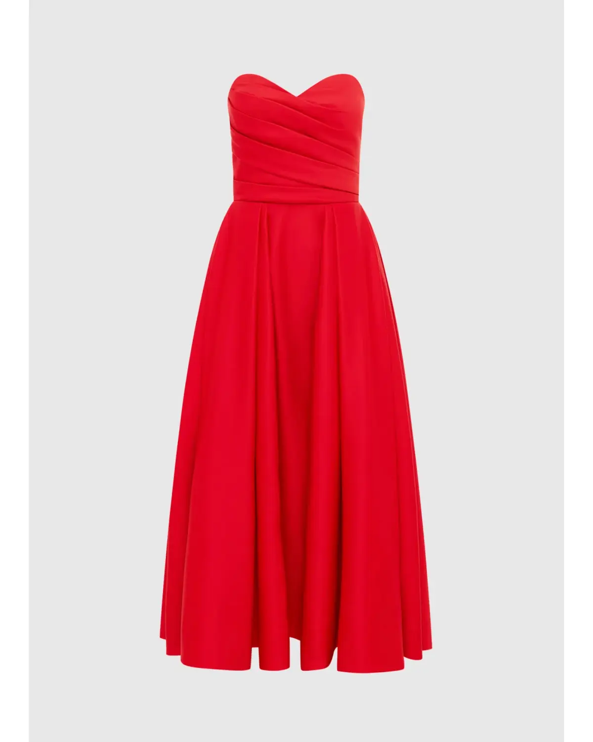 Leo Lin Jessica Bustier Gown Red Size AU 12 - Image 3
