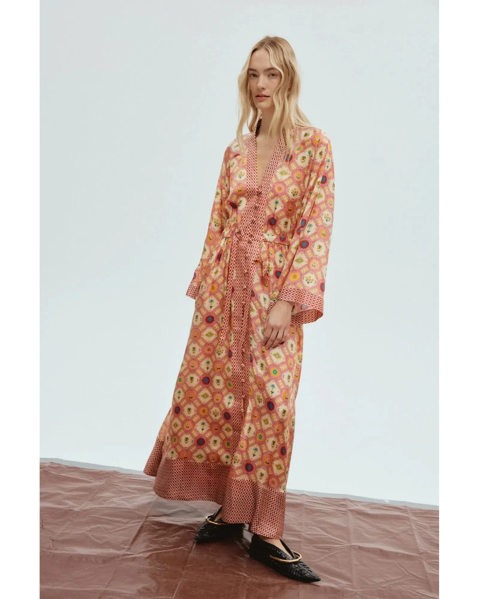 Alemais The Omen Shirtdress Print Size AU 8 - Image 1