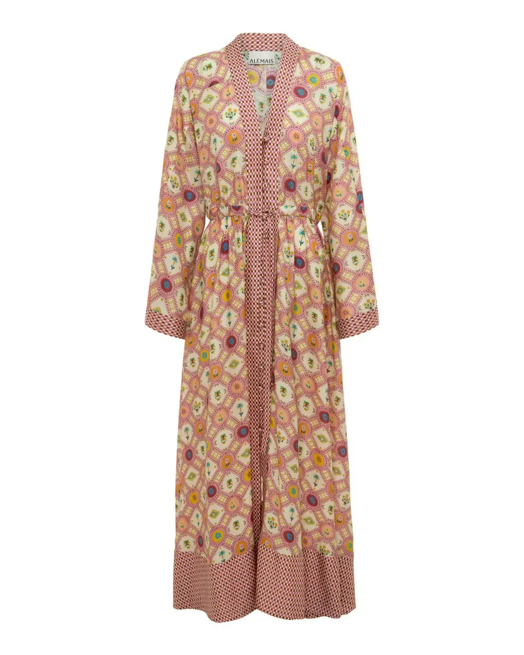 Alemais The Omen Shirtdress Print Size AU 8 for rent on The Volte - main image