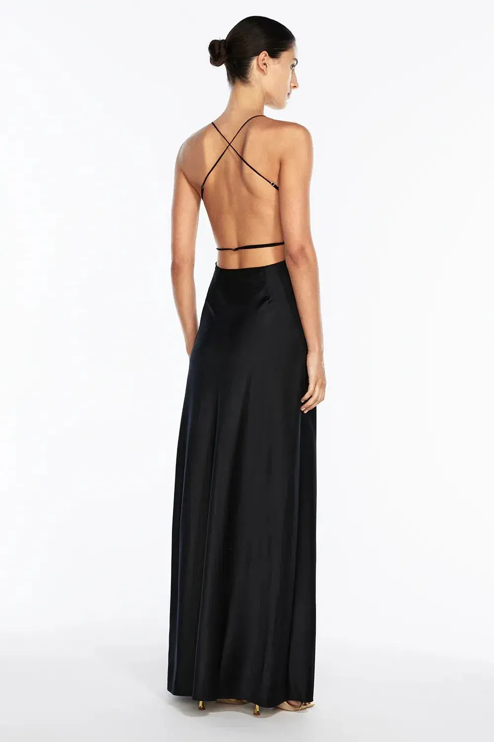 Manning Cartell Liquid Asset Slip Dress Black Size 8 - Image 3