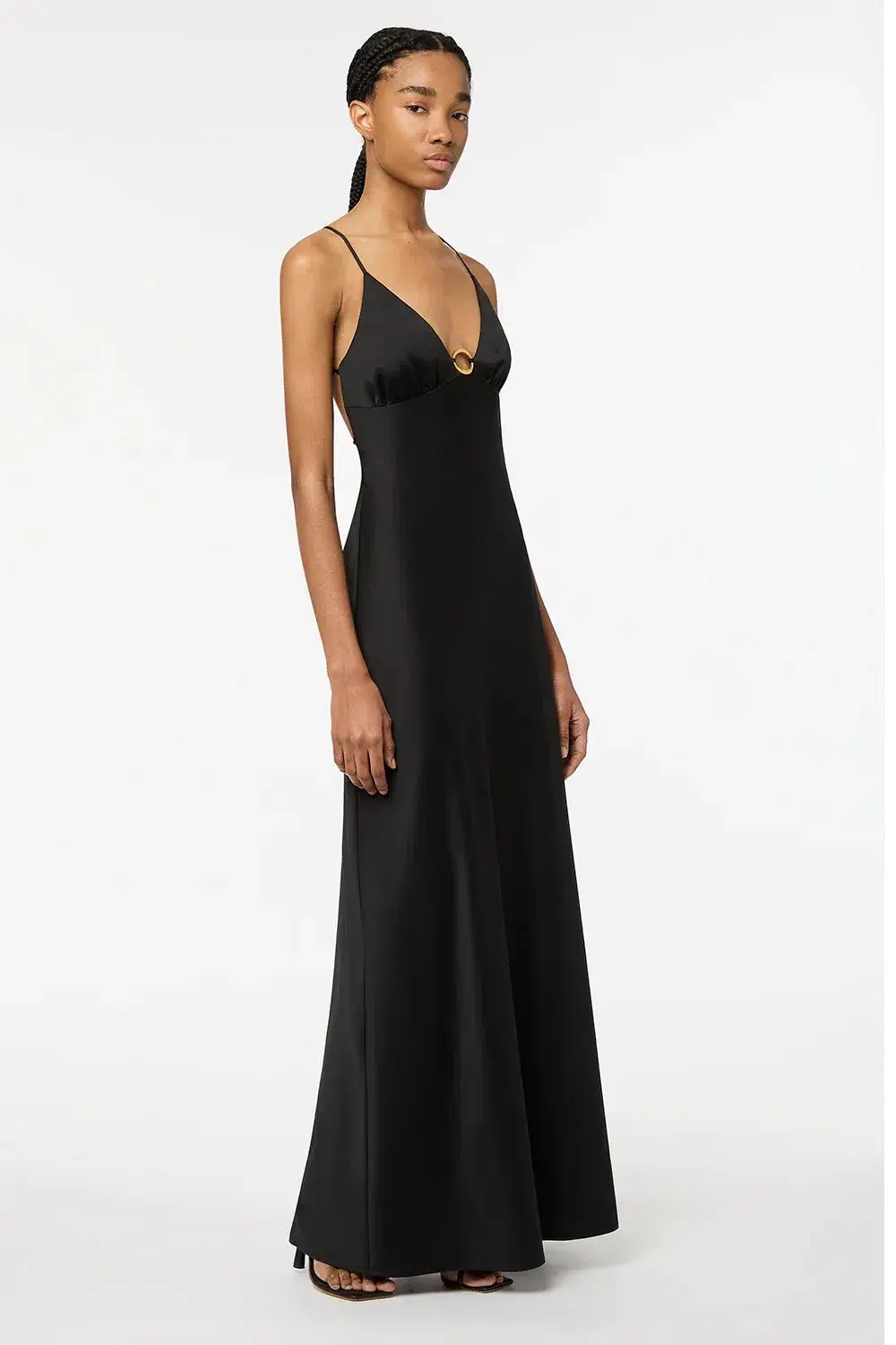 Manning Cartell Liquid Asset Slip Dress Black Size 8 - Image 6