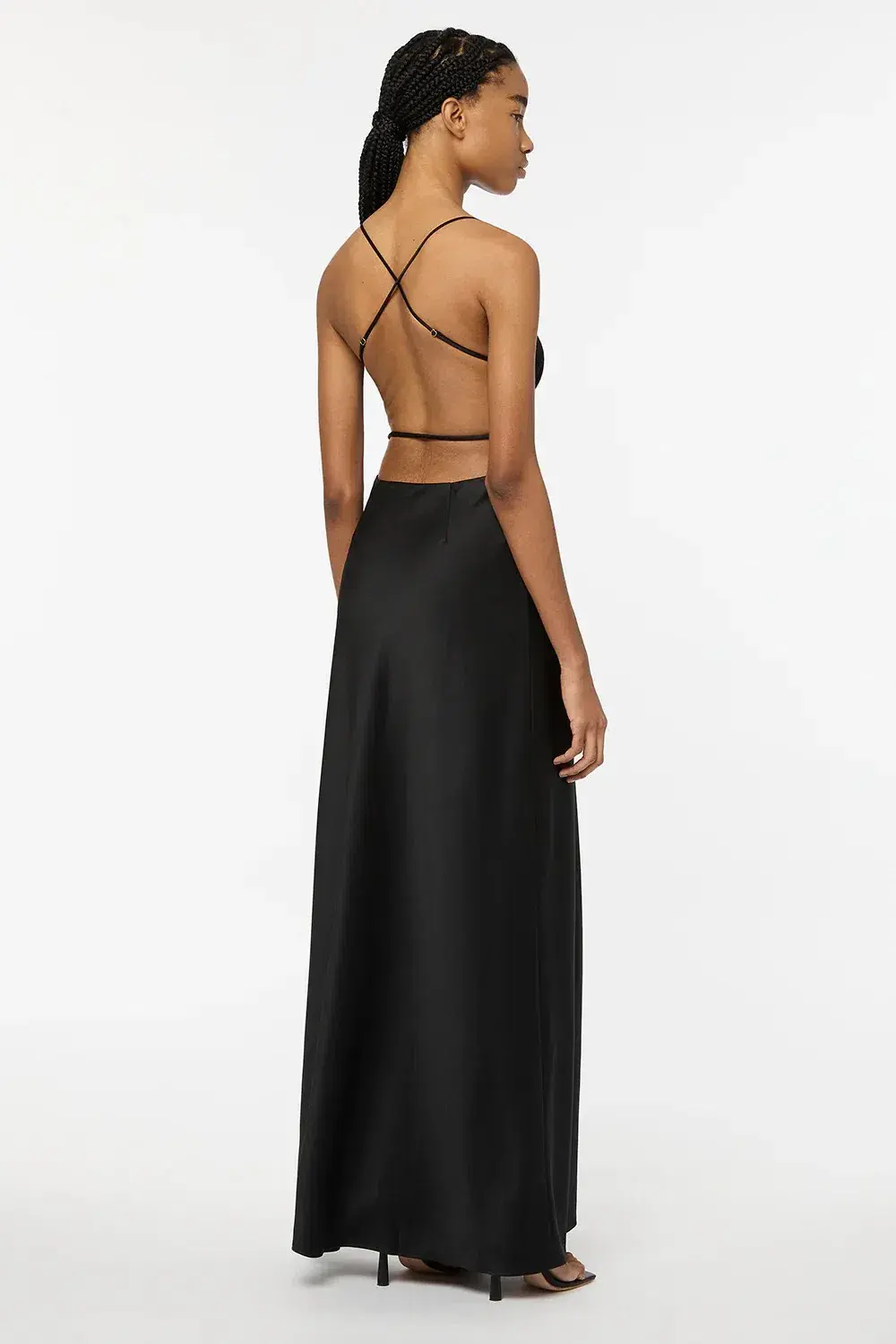 Manning Cartell Liquid Asset Slip Dress Black Size 8 - Image 8