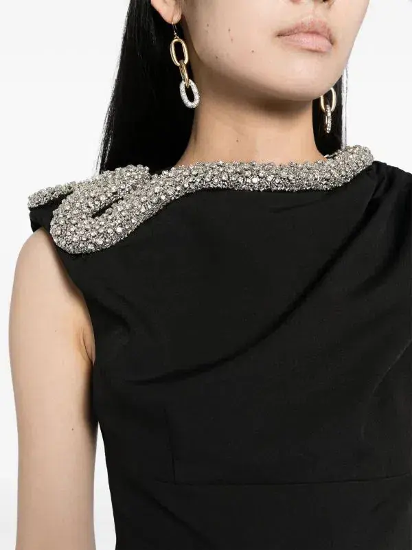 Rachel Gilbert Farley Gown Black Size 2 / AU 10 - Image 2