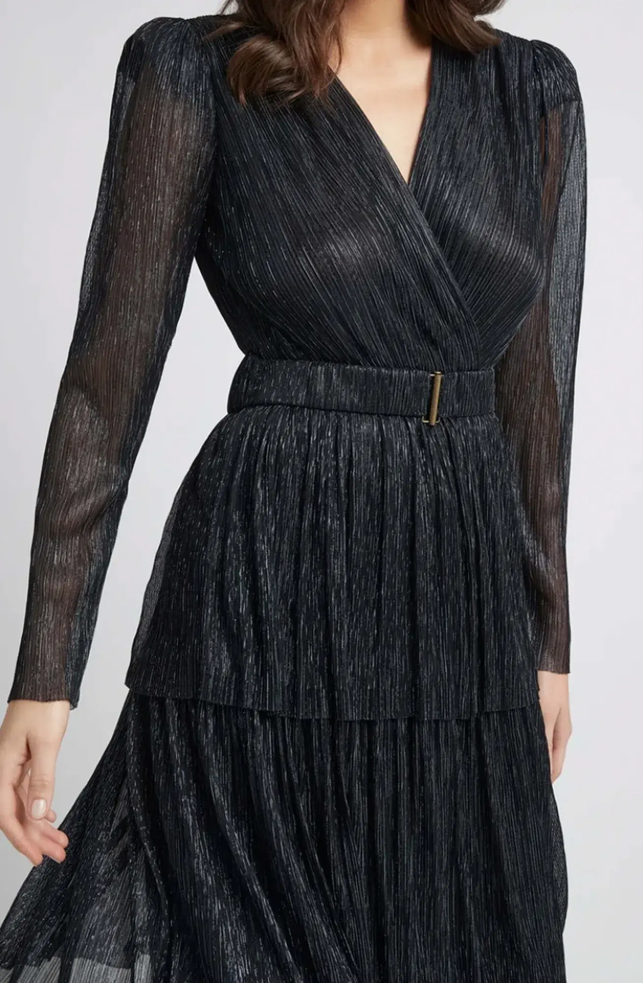 Sheike All That Sparkles Dress Black Size 12 - Image 4