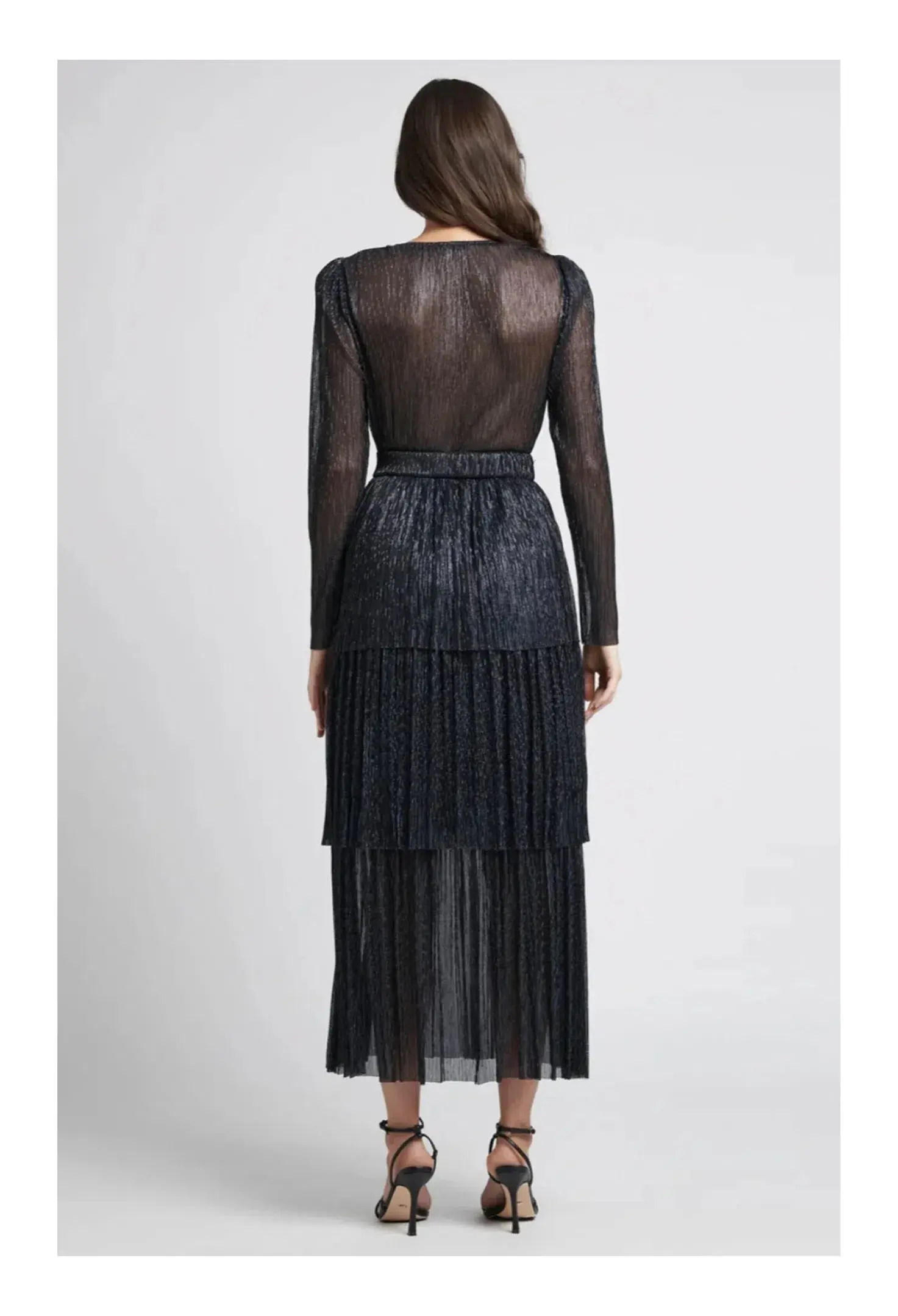 Sheike All That Sparkles Dress Black Size 12 - Image 2