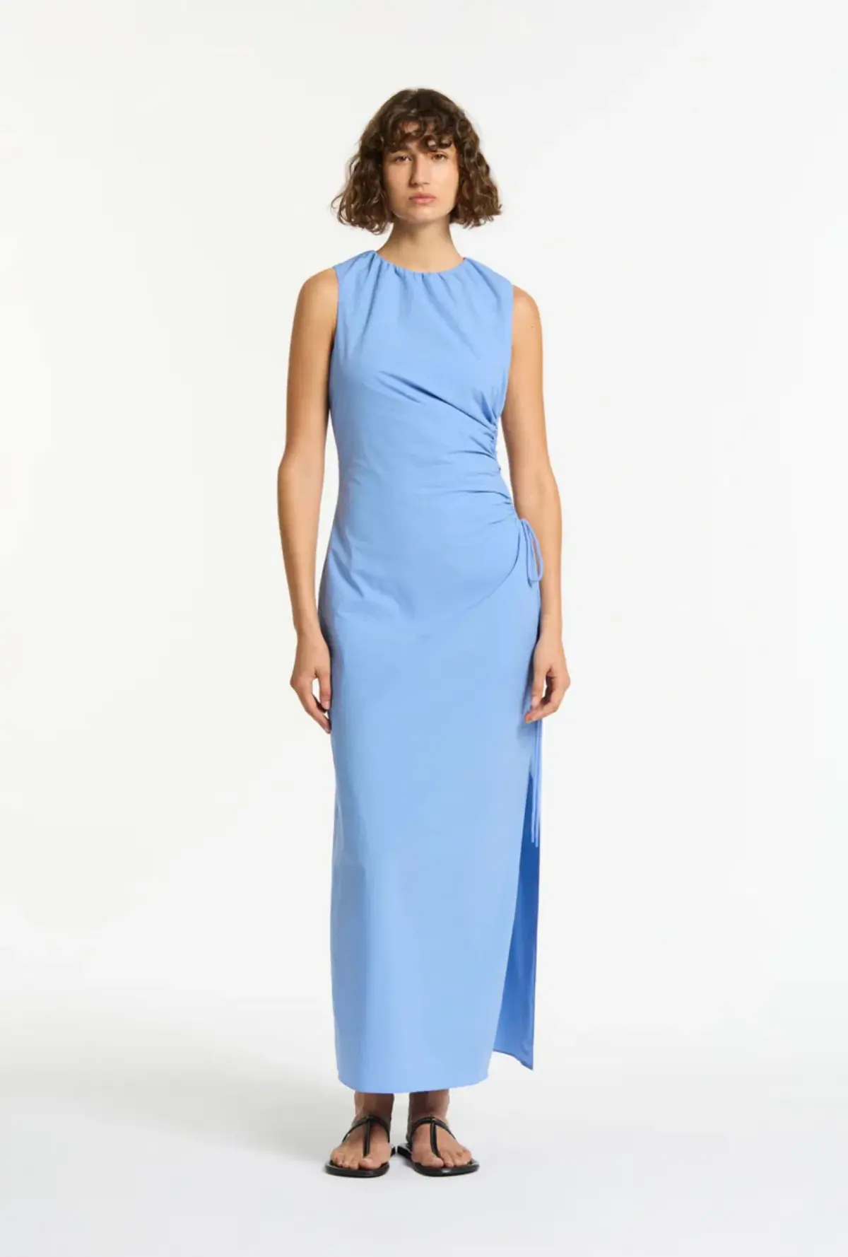 Sir the Label Nouveaux Cut Out Dress Blue Size 12 - Image 1