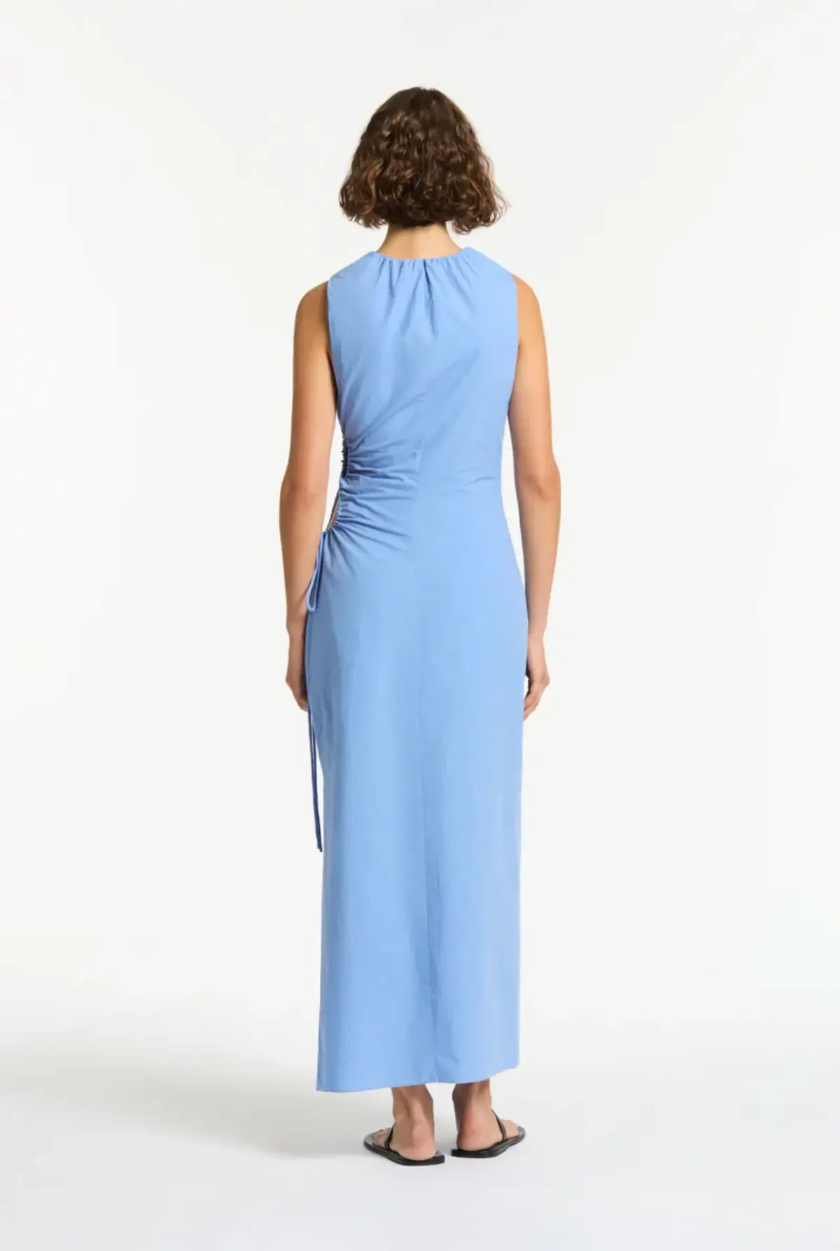 Sir the Label Nouveaux Cut Out Dress Blue Size 12 - Image 4
