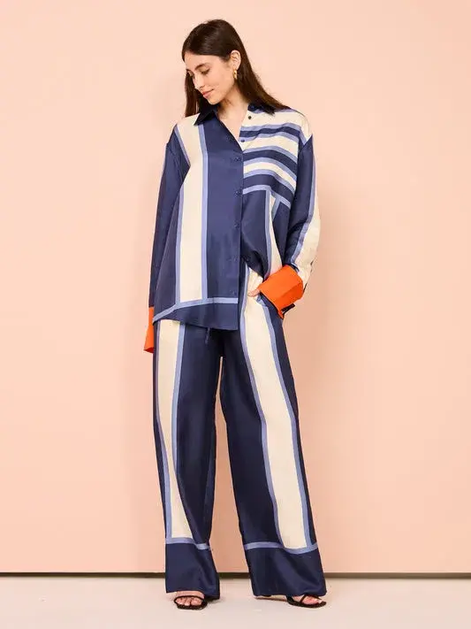 Sir Dazed Shirt and Pant Set in Studio Print Size AU 14 - Image 2