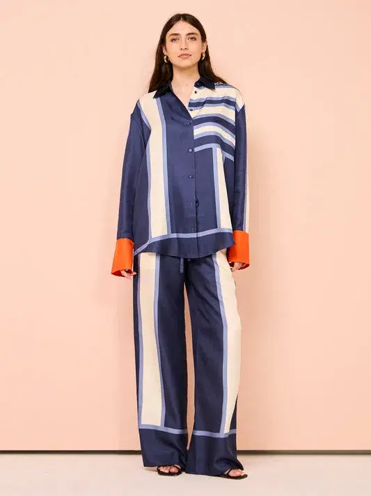 Sir Dazed Shirt and Pant Set in Studio Print Size AU 14 - Image 1