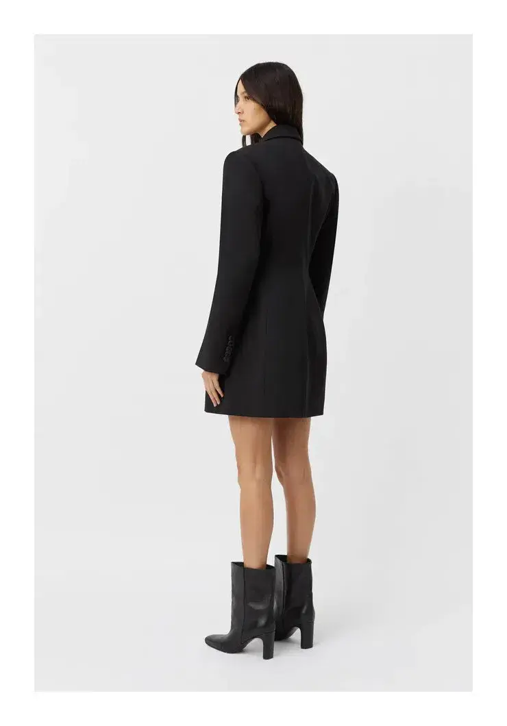 Camilla and Marc Mikhail Tailored Blazer Dress Black Size 12 for rent on The Volte - main image
