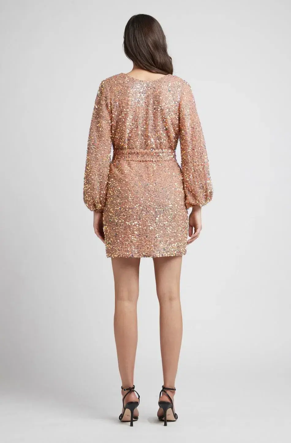 Sheike Xanadu Mini Dress Sequin Size 14 - Image 3
