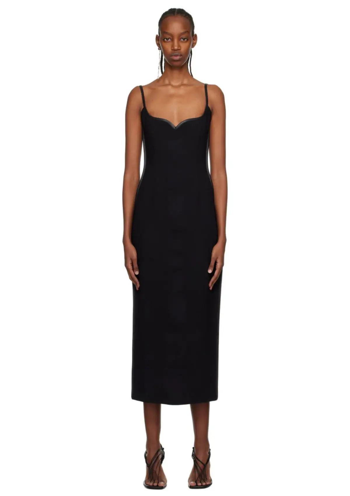 Paris Georgia Heart Dress Black/Black Size 8 - Image 1