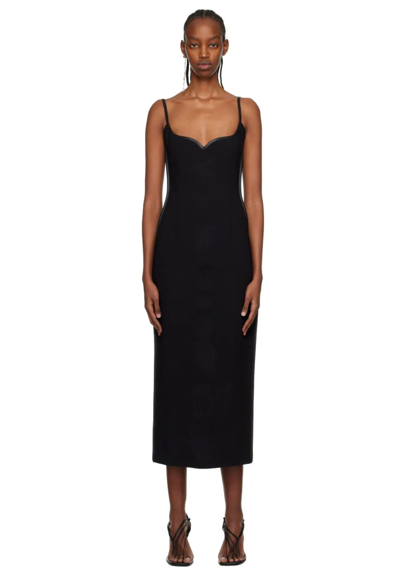 Paris Georgia Heart Dress Black/Black Size 8 - Image 1