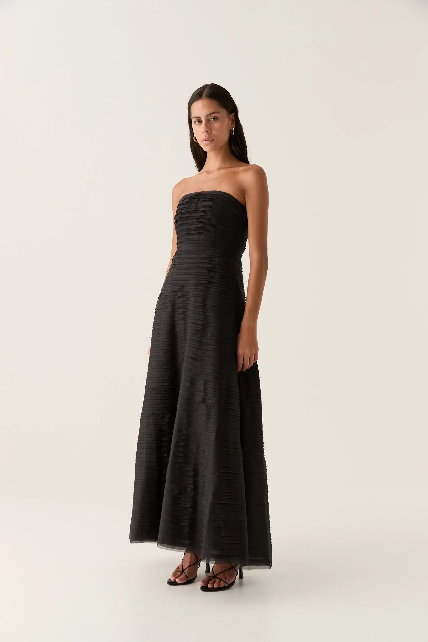 AJE SOUNDSCAPE MAXI DRESS BLACK SIZE 6 - Image 5