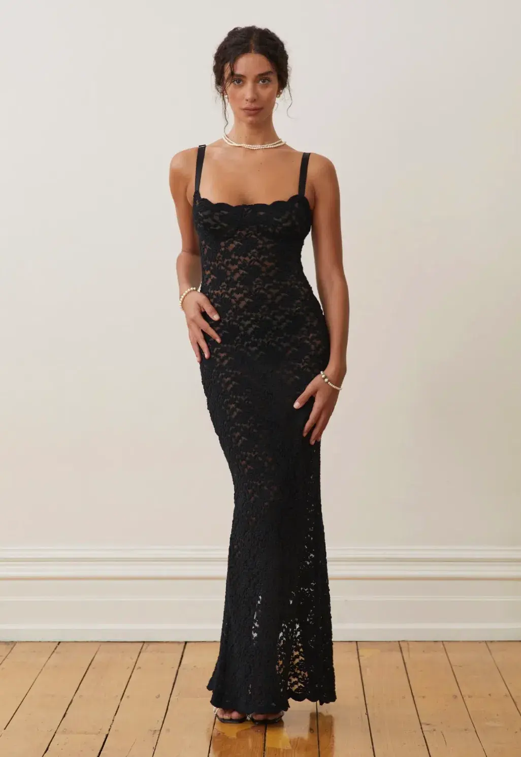 Arcina Ori Margot Maxi Dress Black Size S / AU 8 - Image 1